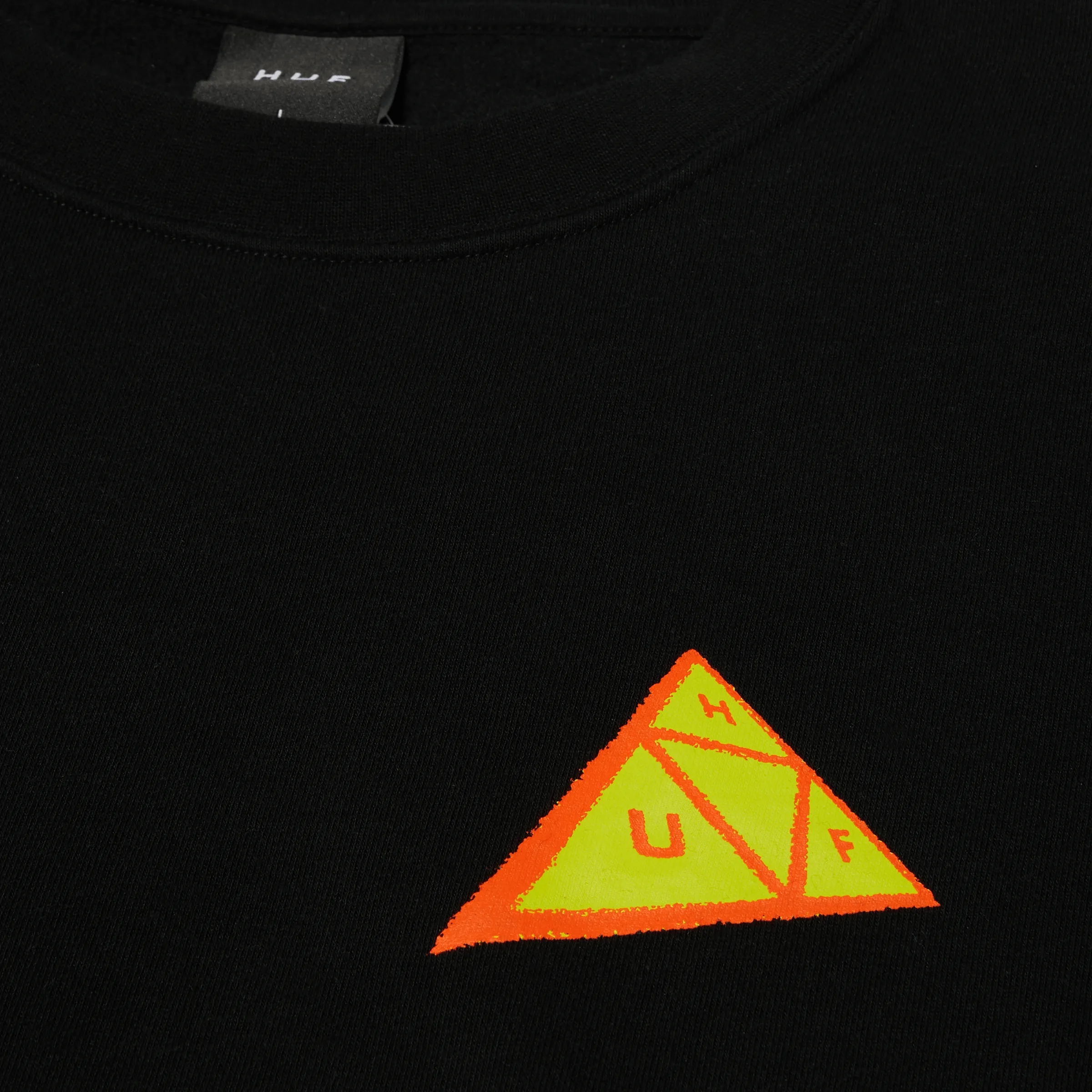 Skewed Triple Triangle Crewneck