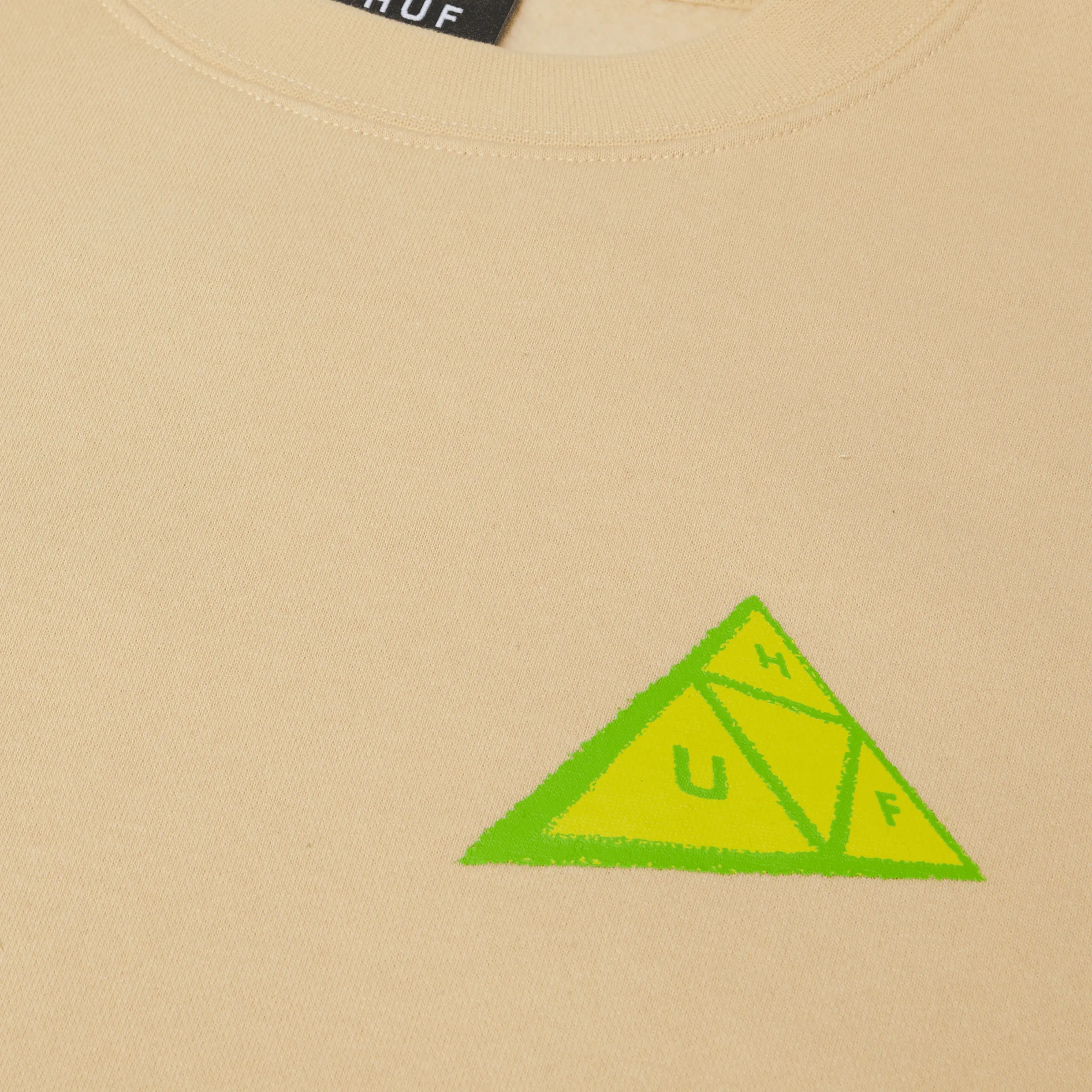 Skewed Triple Triangle Crewneck