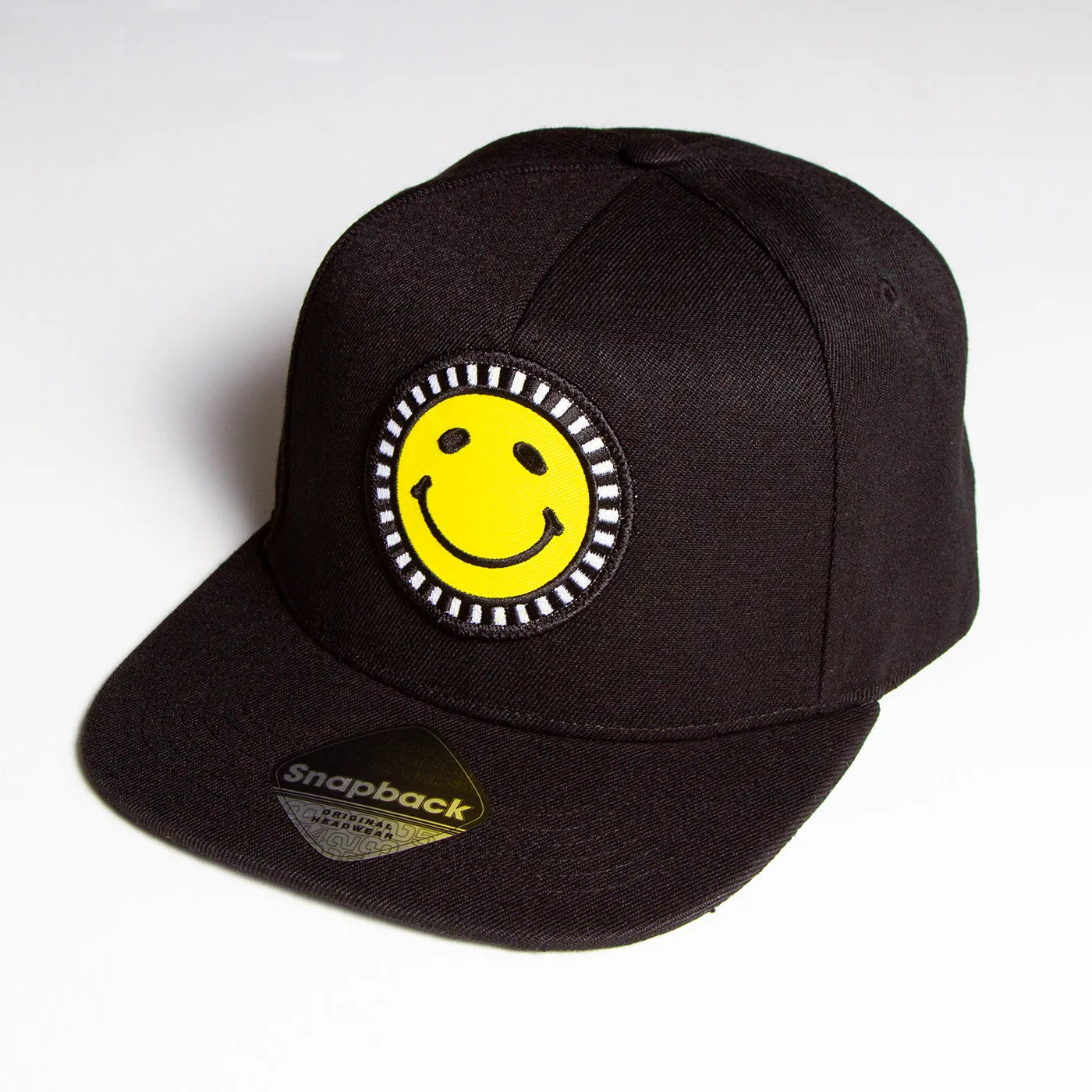 Smiley - Snapback - Black