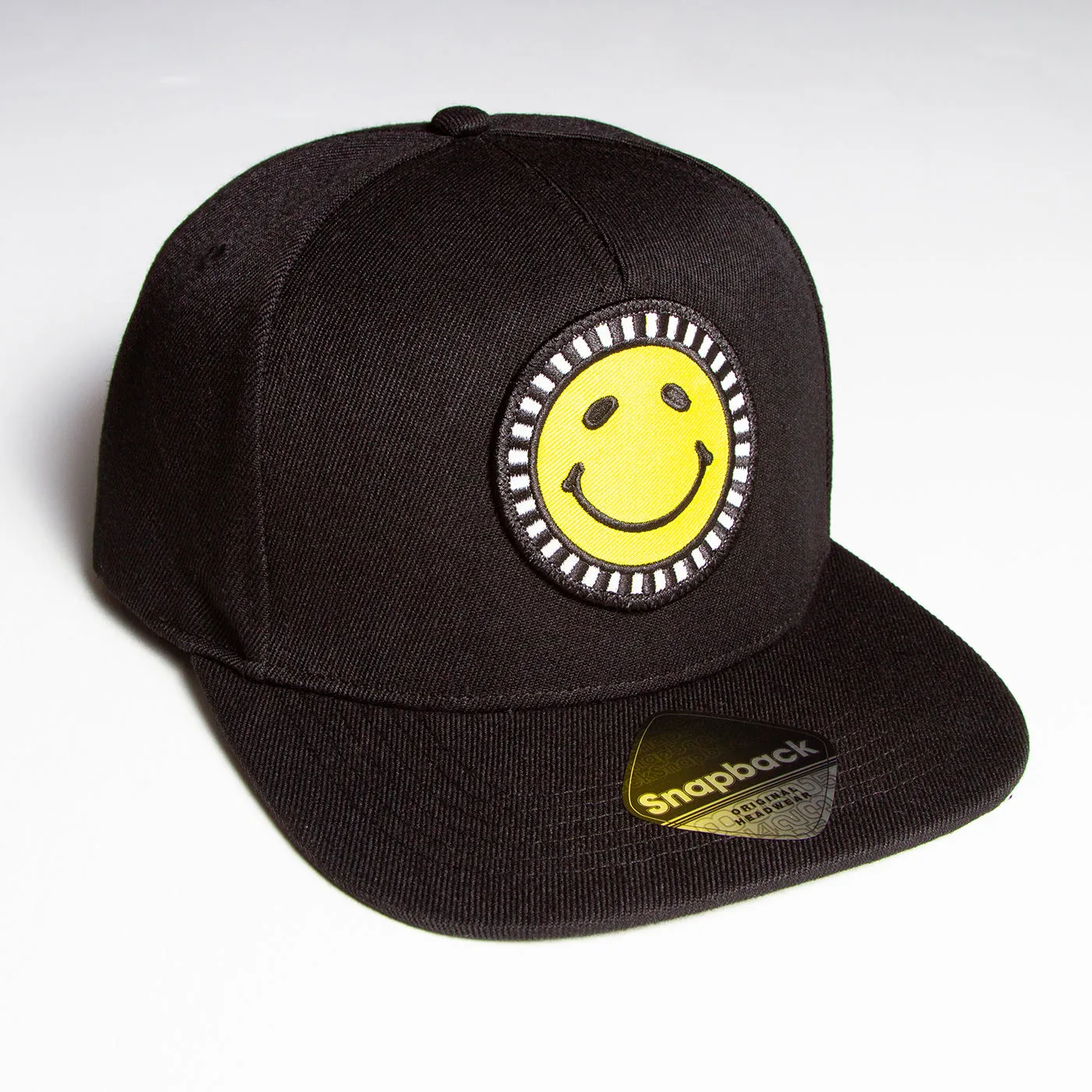 Smiley - Snapback - Black