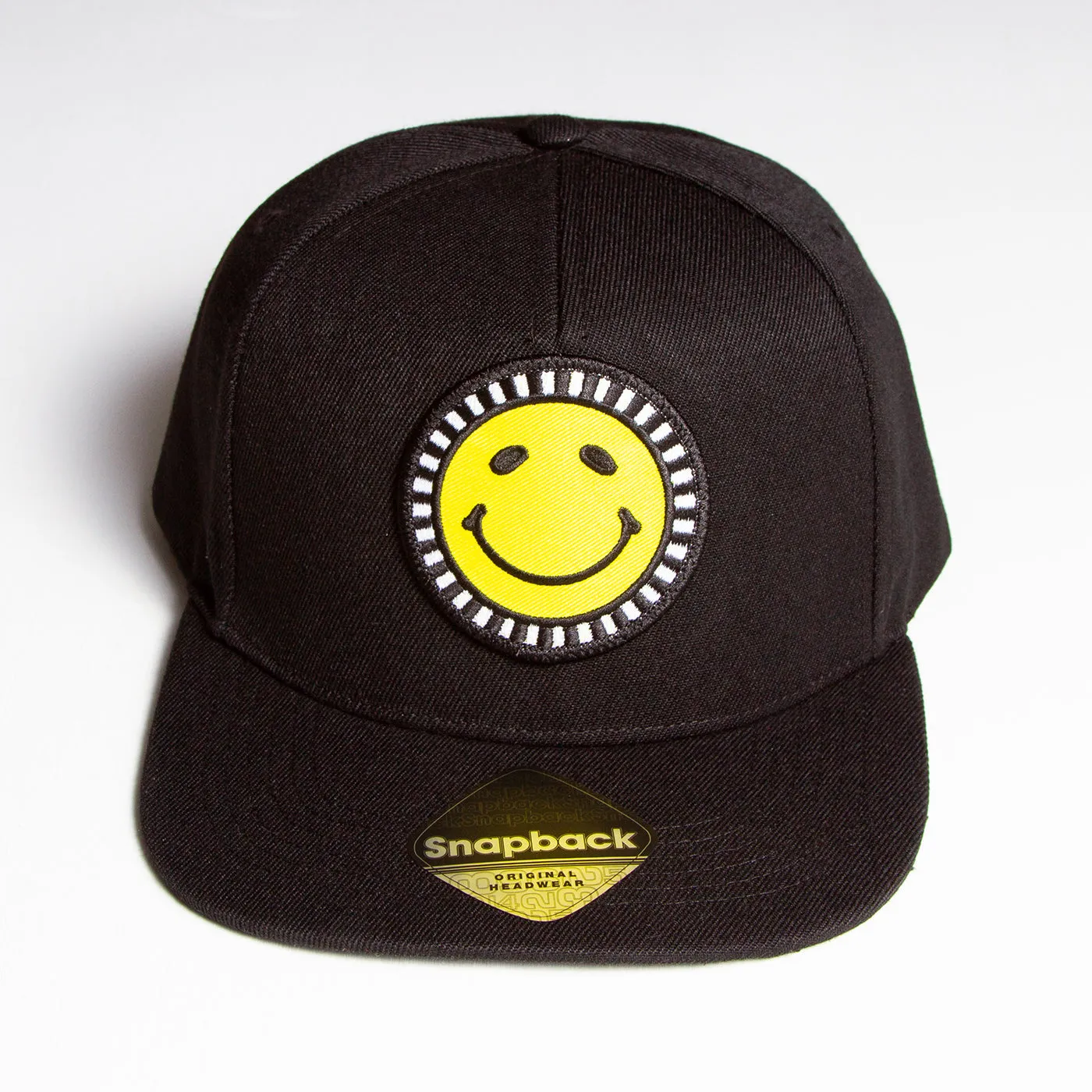 Smiley - Snapback - Black