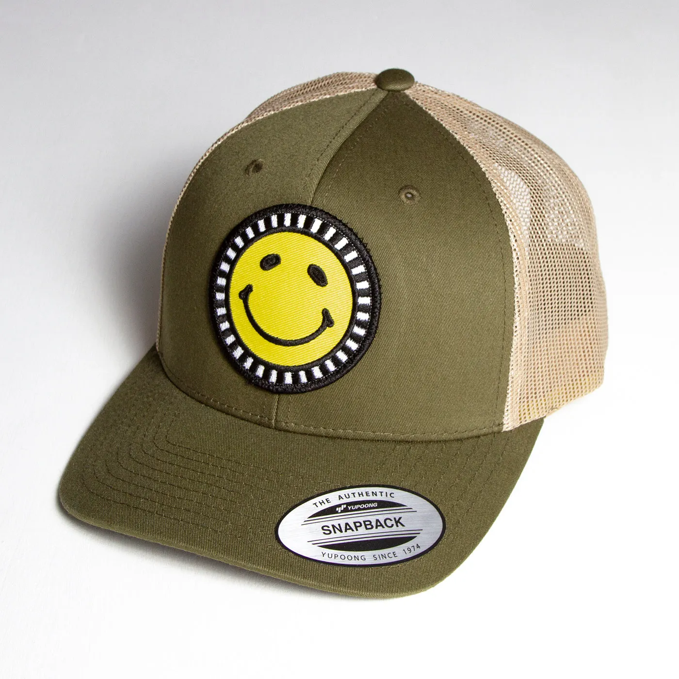 Smiley - Trucker Cap - Khaki