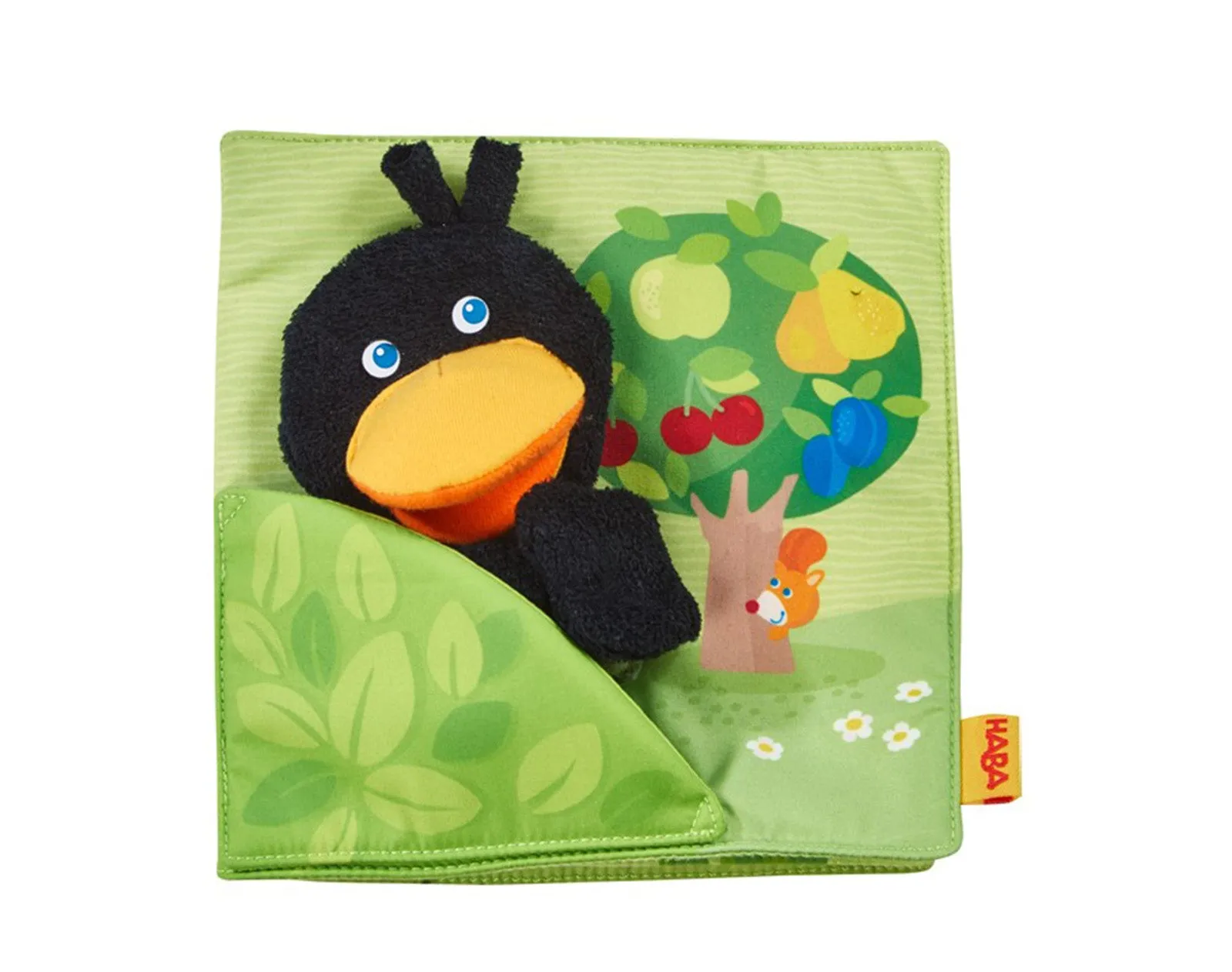 Soft Orchard Book with Finger Puppet