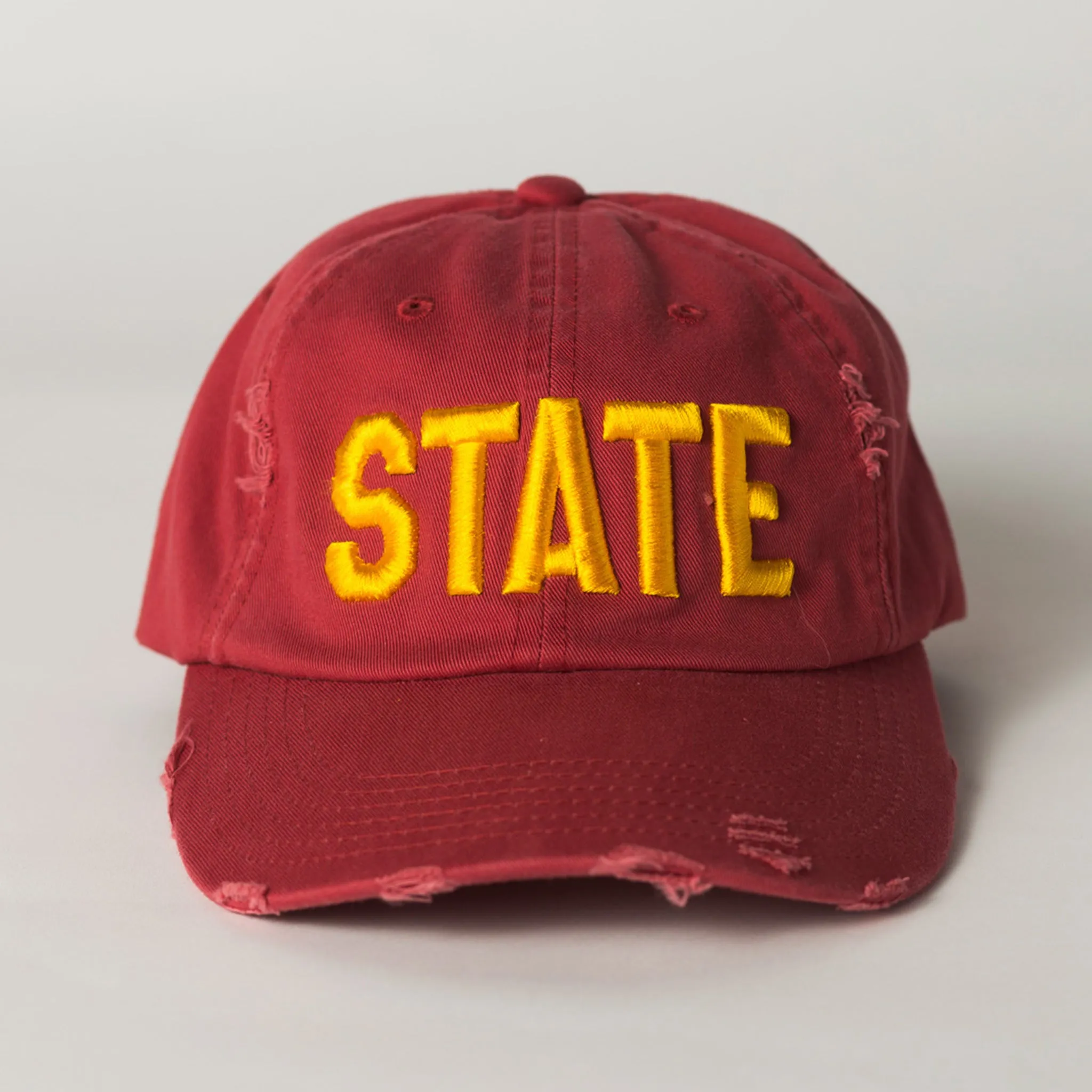 STATE Distressed Baseball Hat