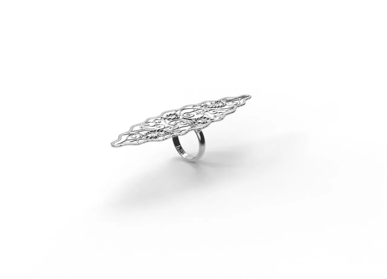 Sterling silver ring "Evita"