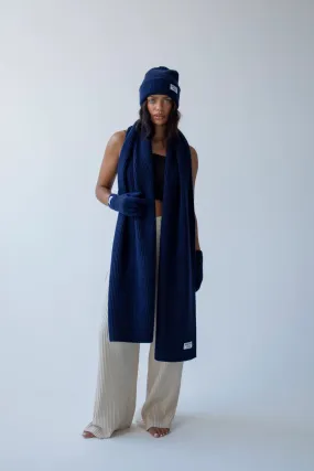 The Recycled Bottle Scarf Tokyo Navy by Arctic Fox