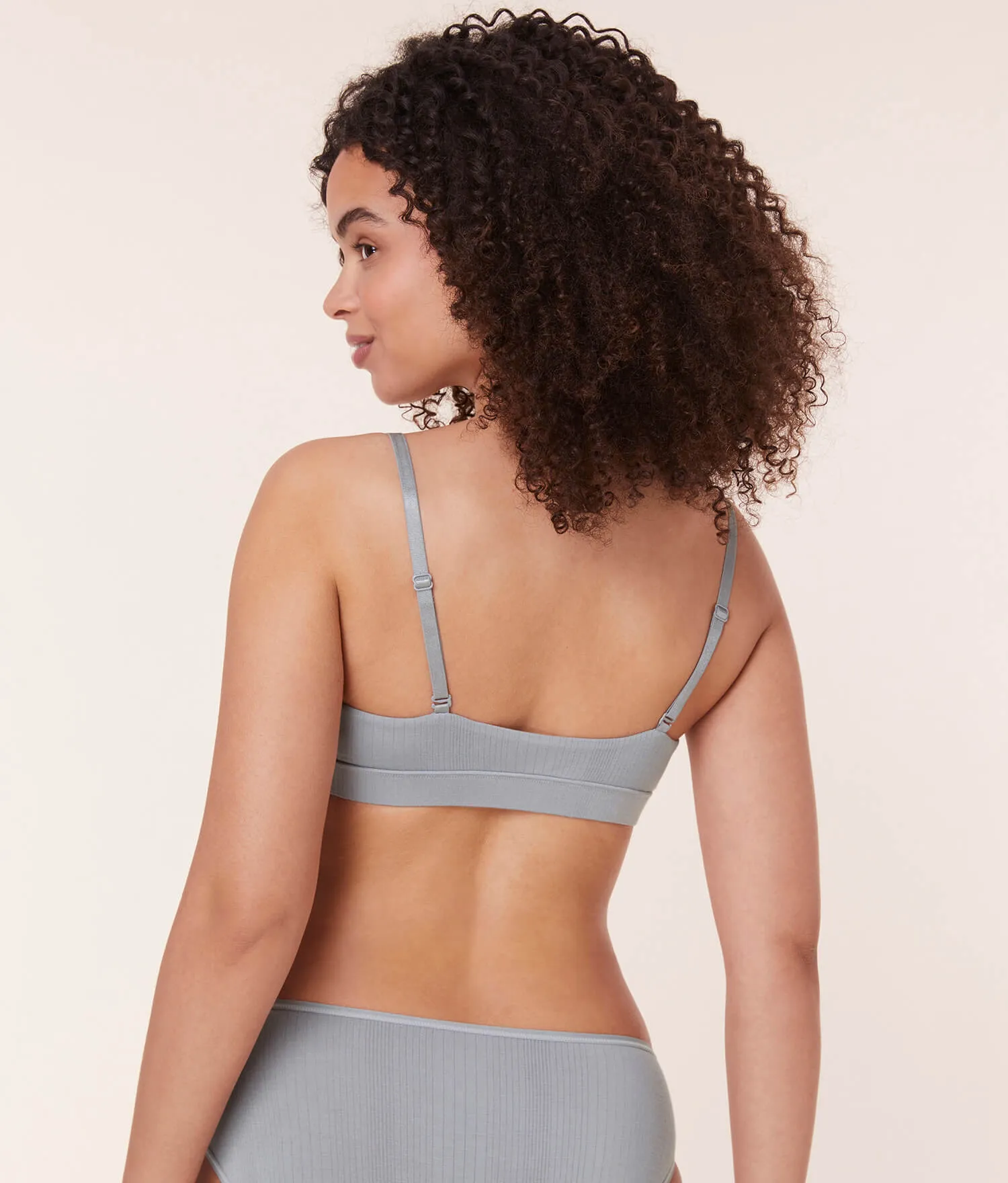 The Triangle Bralette - Cloud - Stardust