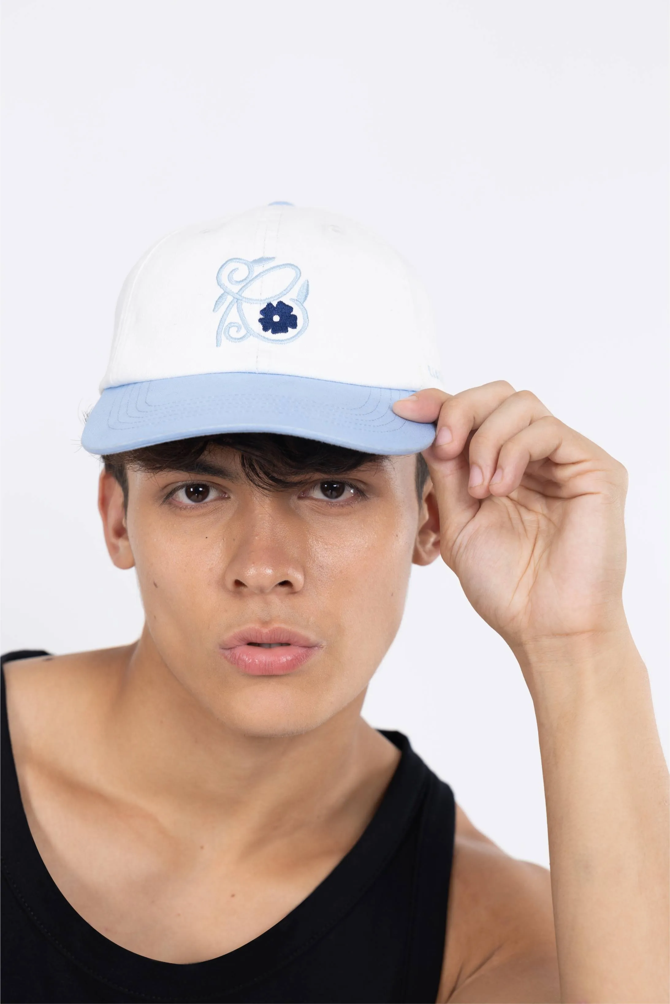 Velcro Strap Cap - Sky