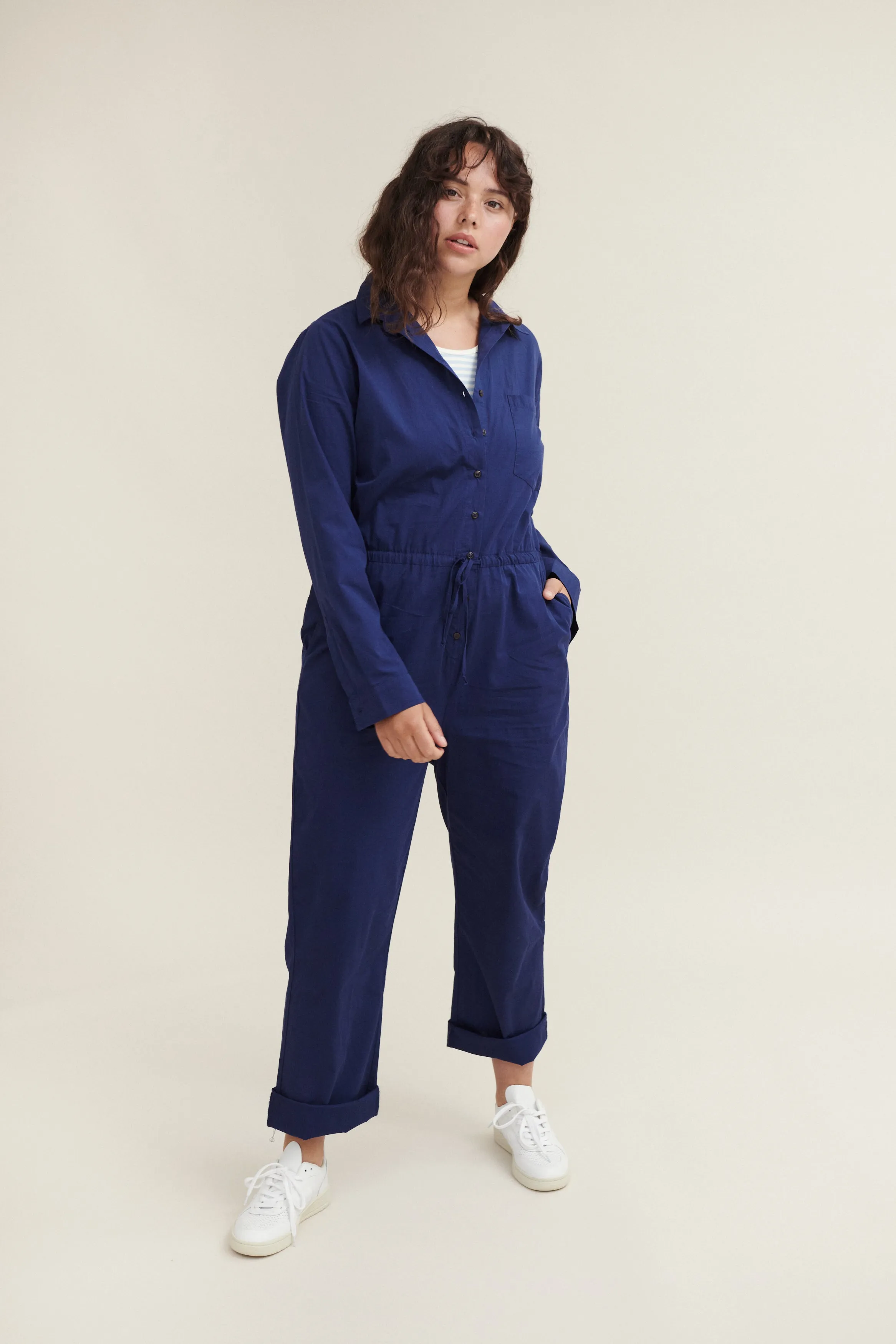 Vilde Jumpsuit - Indigo